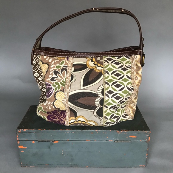 Fossil Fabric Floral Hobo - Picture 2 of 10